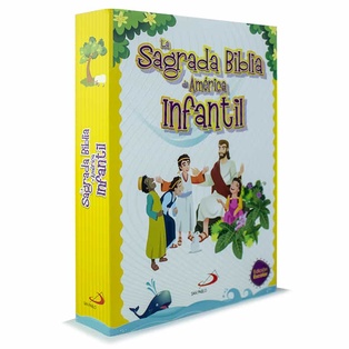 La Sagrada Biblia de America Infantil Pasta Flexible