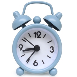 [WATCH-BS208G] Mini Reloj Con Alarma Color: Gris Texto: Ni antes, ni después...