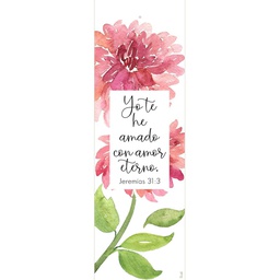 [SEP-097] Separador Con Dije   Texto: Jeremías 31:3  Yo Te He Amado Con Amor Eterno