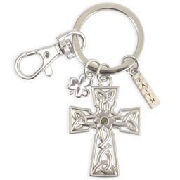 [GANZ-1038BF1] Llavero Con Dije De Cruz