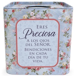 [MET-BS23031F] Cajita De Kleenex + Kleenex Adicional, Eres Preciosa A Los Ojos Del Señor.