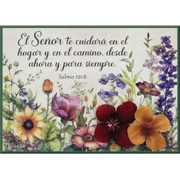 [DECOR-1178F] Plaqueta Para Escritorio, Salmo 121:8