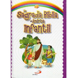 La Sagrada Biblia De America Infantil Pasta Dura