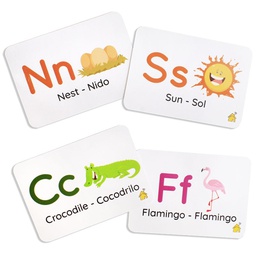 [CONHAPPY-1004] Flashcards Alfabeto