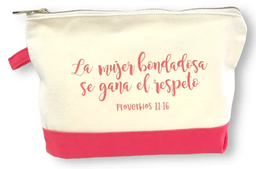[ABBA-1068] Bolsa De Tela La Mujer Bondadosa Se Gana el Respeto Proverbios 11:16