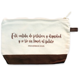 [ABBA-1070] Bolsa De Tela Proverbios 31:25