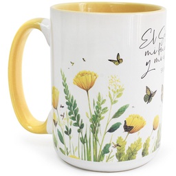 [ABBA-1073] Taza 16 OZ. Colección Primavera. El Señor es mi fuerza