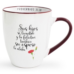 [ABBA-1079] Taza 16 OZ. Colección Excelencia. Sus hijos se levantan