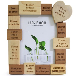 [CONCAS-1009] Porta Foto De Madera