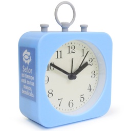 [WATCH-BS23071A] Reloj De Escritorio Varios Colores, Señor Mi Tiempo Está En Tus Manos Bendícelo