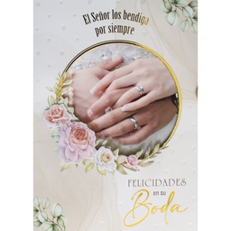 [ANI-1007] Tarjeta Elegante Mediana (Surtida)