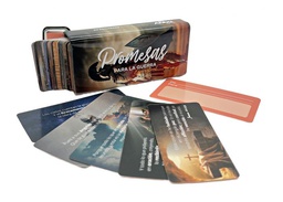 [ABBA-1119] Caja Metálica Con 50 Promesas Promesas Para La Guerra Espiritua