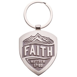 [CHRIS-1973] Llavero De Metal Mateo 17:20