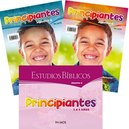 [COMBO-1108C] Material Para Escuela Dominical Principiantes Incluye 1 Maestro + 5 Alumnos + 1 Ayuda Visual