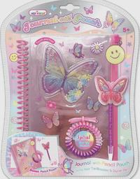 [HOT-1027] Diario Con Estuche Diseño de Mariposa