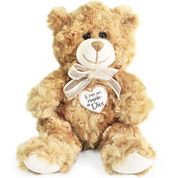 [STIV-1005A] Oso Peludo Café Tamaño Pequeño