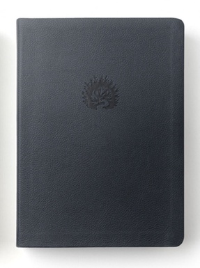 Biblia De Estudio De La Reforma Imitación Piel Color Azul Con Estuche