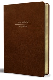 [LRANDOM-1125] Biblia Bilingüe RVR 1960/ KJV  Piel Color Marrón