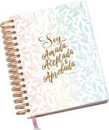 [BISEL-1006] Agenda 2025 Romantica Soy Amada Aceptada Y Aprobada / Azul