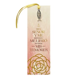 [BISEL-1012] Separador Con Dije Oré Al Señor Y Me Respondió Salmos 34:4