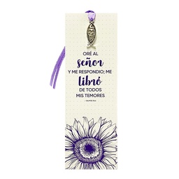 [BISEL-1013] Separador Con Dije Oré Al Señor Y Me Respondió