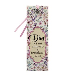 [SEP-111] Separador De Libros Con Dije Salmo 46