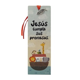 [SEP-112] Separador De Libros Con Dije Jesús Cumple Sus Promesas