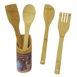 [WOOD-BS069O] Set De Paletas Diseño: Jarra Con Miel Texto: Gracias Señor Por Nuestro Pan De Cada Día