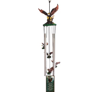 Campana De Viento Diseño: Águila Texto: Isaías 40:31