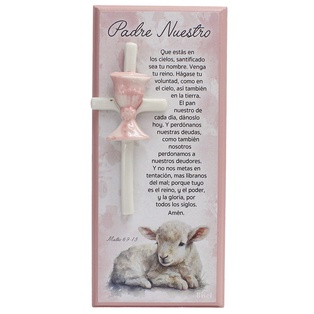 Plaqueta Para Niña Texto: Mateo 6:9-13 Padre Nuestro