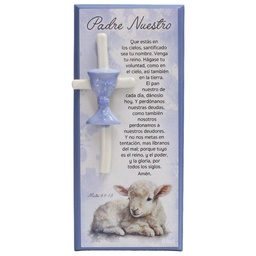 [DECOR-1274A] Plaqueta Para Niño Texto: Mateo 6:9-13 Padre Nuestro