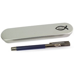 [LETIAN-1000B] Boligrafo Azul Con Tapón (Incluye Caja)