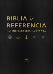 [LPAT-1350] Biblia De Referencia RVR 1960  Con Enciclopedia Ilustrada (Similpiel Negro)