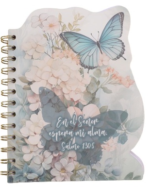Libreta Troquelada En forma de Mariposa