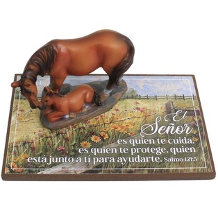 Plaqueta Para Escritorio Salmo 121:5 "El Señor Es Quien Te Cuida"