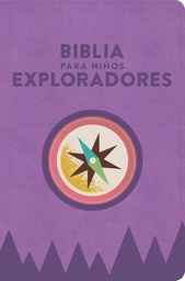 [LBSH-8269] Biblia RVR 1960 Para Niños Exploradores Lavanda Piel