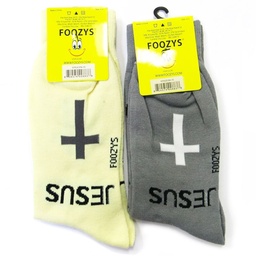 [FOOZY-1000A] Calcetines Surtidos Texto: "God" John 3:16