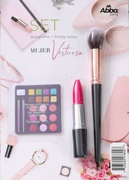 [ABBA-1351] Pack Creativo 2 Bolis + Sticky Notes. Refrescante