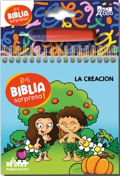[ABBA-1402] La Creación "Colección Mi Biblia Sorpresa" Pinta Con Agua