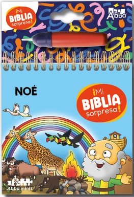 Noé "Colección Mi Biblia Sorpresa" Pinta Con Agua