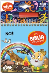 [ABBA-1403] Noé &quot;Colección Mi Biblia Sorpresa&quot; Pinta Con Agua