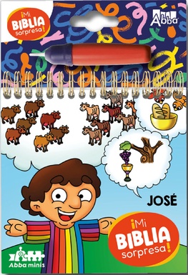 José "Colección Mi Biblia Sorpresa" Pinta Con Agua