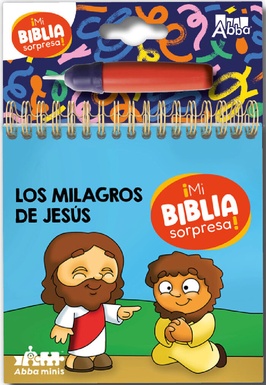 Los Milagros De Jesús "Colección Mi Biblia Sorpresa" Pinta Con Agua