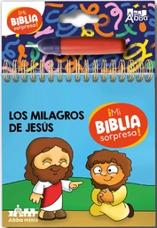 [ABBA-1408] Los Milagros De Jesús "Colección Mi Biblia Sorpresa" Pinta Con Agua