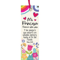 [SEP-122] Separador De Libros Con Dije Mateo 28:20 ( Nuevo )