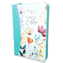 [ABBA-1432] Biblia RVR 1960 Jardín Turquesa