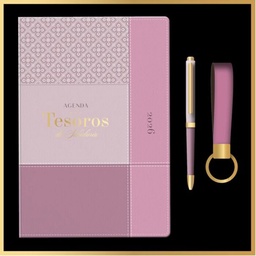 [ABBA-1440] Agenda 2026 Tesoros De Sabiduría (Rosa)