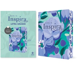 [LTYN-7239] Biblia Inspira NTV Letra Grande Con Filament SentiPiel Ramo Azul