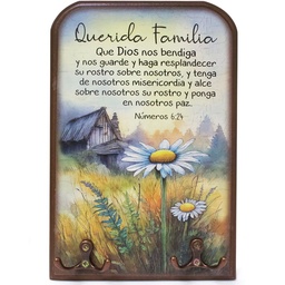 [DECOR-1290] Plaqueta Colgante Números 6:24