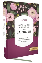 [LV-7345] Biblia RVR60 De Estudio Para La Mujer